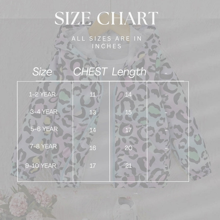 Baby/boy multi cheetah printed style zip-up hoodie - #Z-0099 Shopcify