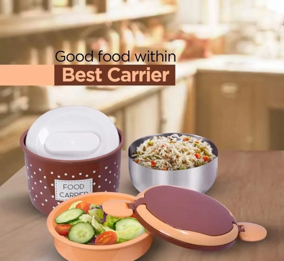 Double Layer Tiffon Lunch Box/Food carrier