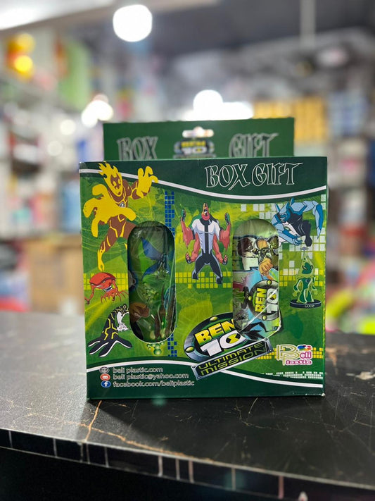 High Quality 2 in 1 Water Bottle and Lunch Box Gift Set | Gift Box | School Water Bottle and Lunch Box Gift Set Kids School Lunch Box School Tiffin Box and Water Bottle With Spoon Shopcify