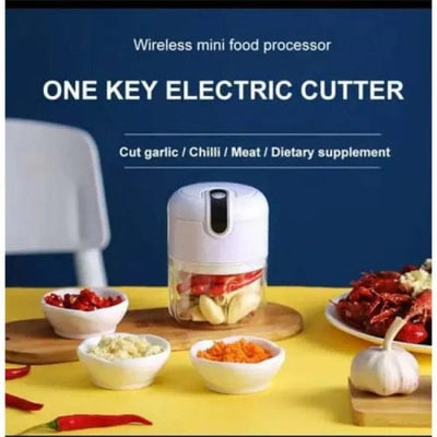 New Mini Electric Food Chopper Multifunctional Portable Cordless Garlic Ginger Food