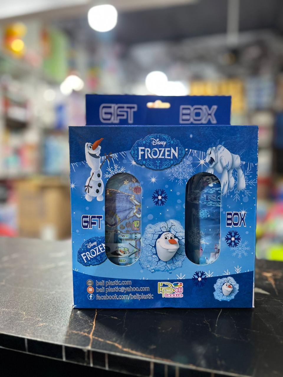 High Quality 2 in 1 Water Bottle and Lunch Box Gift Set | Gift Box | School Water Bottle and Lunch Box Gift Set Kids School Lunch Box School Tiffin Box and Water Bottle With Spoon Shopcify