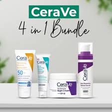 Cerave 4 in 1 glowing kit | Cleanser, Retinol Serum