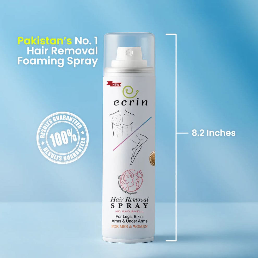 New Ecrin Hair Removal Foaming Spray - Refreshing fragrance (200ml)