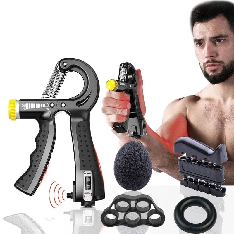 Imported Adjustable Hand Power Exercise Gripper with Counter