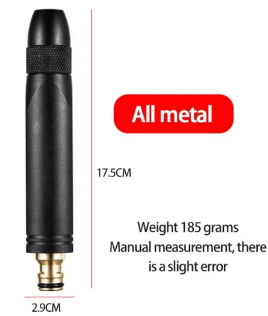 High Quality Metal Body Black Nozzle Shopcify