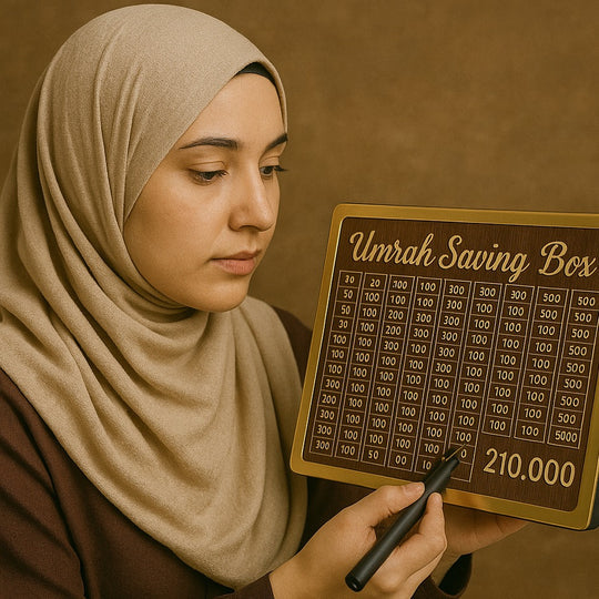 Umrah Saving Box - Save 210,000 for Umrah | Smart Money Saving Box Shopcify
