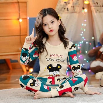 HAPPY NEW YEAR PRINTED KIDS WEAR Shopcify