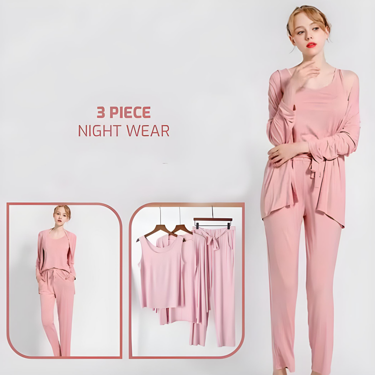 3 PIECE LOUNGE & HOME WEAR SETS Shopcify