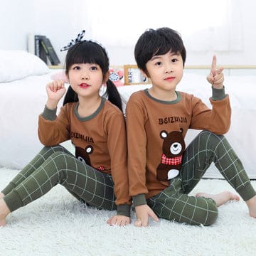 BROWN BEAR PRINTED KIDS WEAR Shopcify