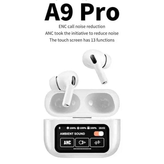 A9 Pro LCD Touch Screen Earbuds ( Imported)