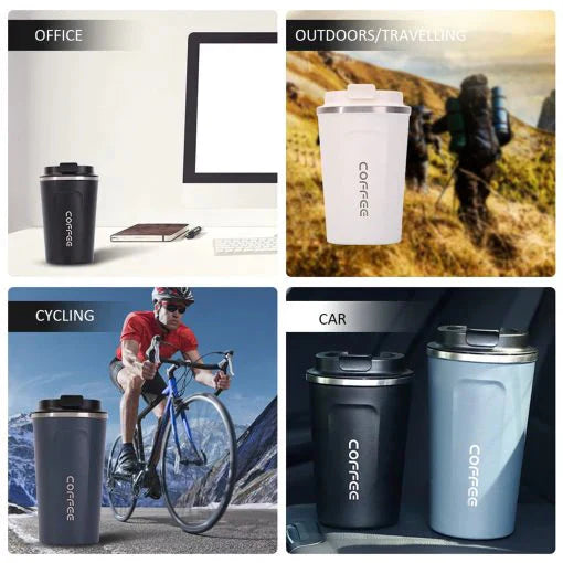 Smart Thermal Coffee Mug LED Temperature Display Insulated [random colour] Shopcify