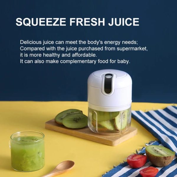 New Mini Electric Food Chopper Multifunctional Portable Cordless Garlic Ginger Food