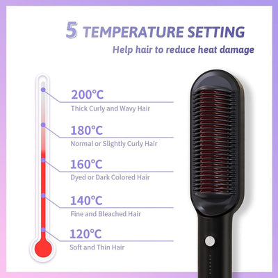 2 in 1 Hair Straightner And Curler
