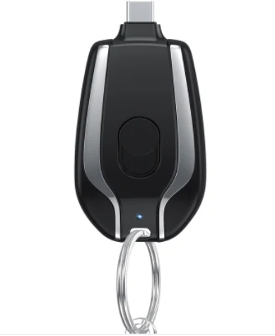 Mini Keychain Power Bank 1500Mah Emergency Power Banks Fast Charging Shopcify