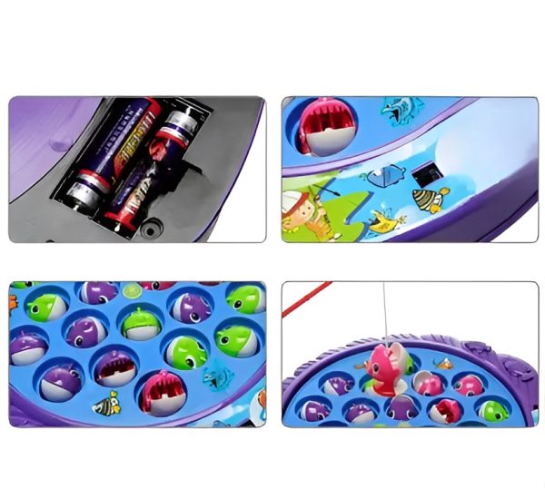 Magnetic Fish Catching With Rod | Fishing Game Toy For Kids (random Color) Shopcify