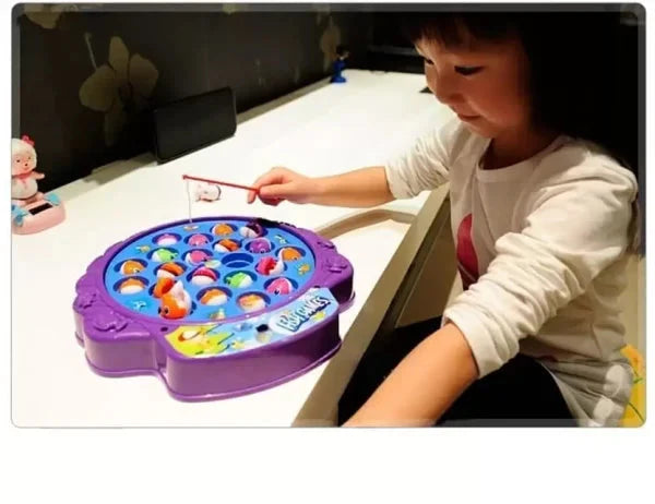 Magnetic Fish Catching With Rod | Fishing Game Toy For Kids (random Color) Shopcify