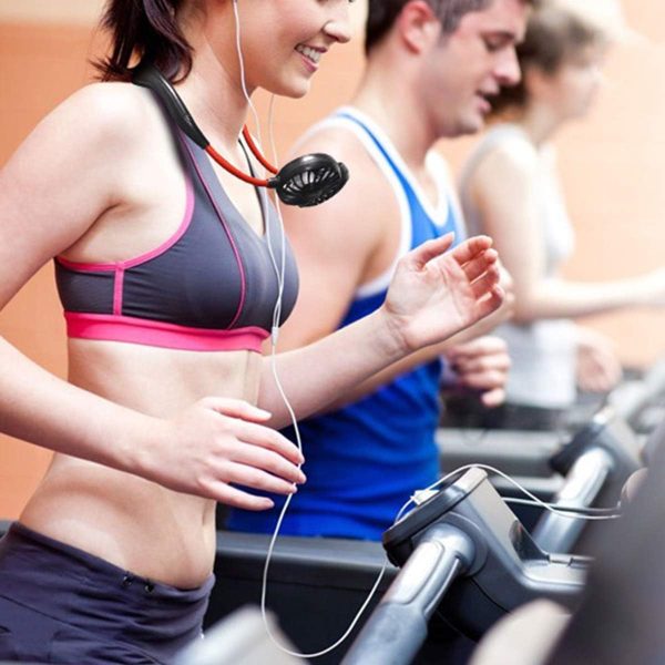 Mini Neck Fan , Portable Wearable Usb Rechargeable Personal Neck Fan Shopcify