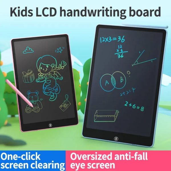 12 Inch Writing Pad Lcd Tablet For Kid (random Color) Shopcify