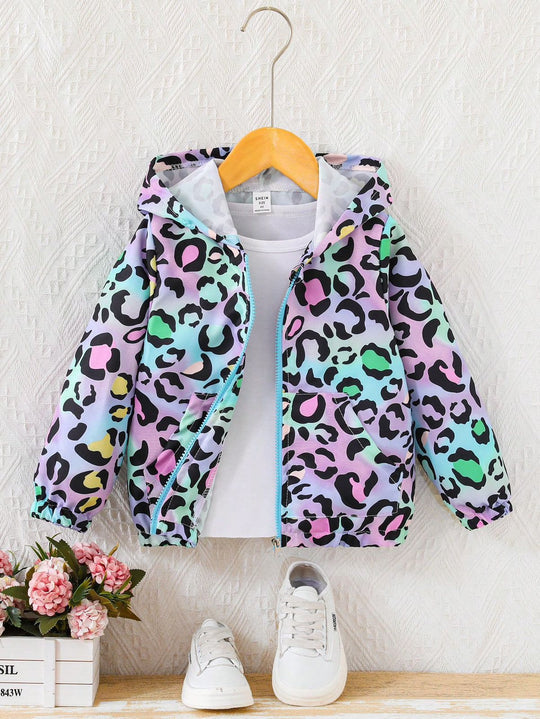 Baby/boy multi cheetah printed style zip-up hoodie - #Z-0099 Shopcify